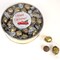 Happy Holidays Red Truck Gift Tin Filled With Milk Chocolate Dubai Truffle Candies For Christmas Gifting, Holiday Party Giveaways & More (22 Truffles)